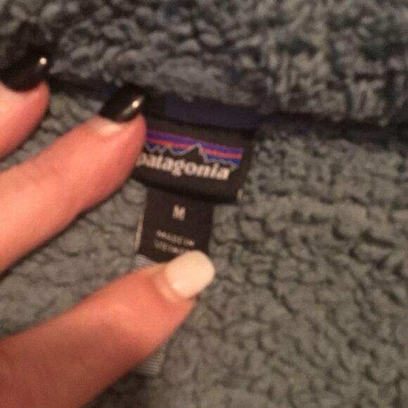 Patagonia Women's Fleece Pullover - Teal - Picture 3 of 3